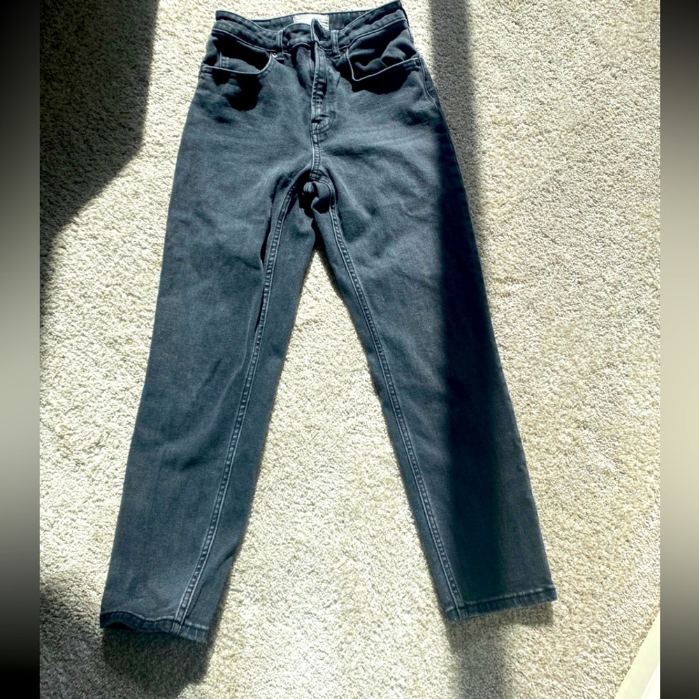 Everlane womens the curvy cheeky size 26 black jeans